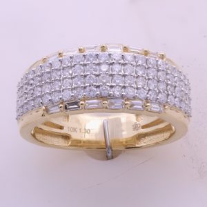 10K DIAMOND 1.25 CT MENS RING