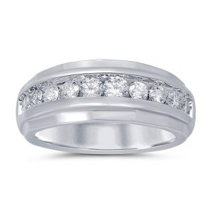 14K DIAMOND 0.98 CT MENS RING ("MACHO")