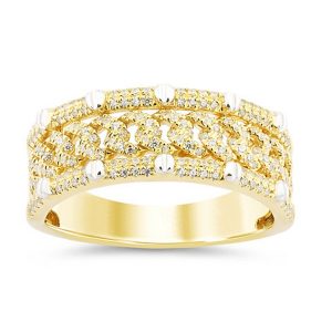 10K DIAMOND 0.50 CT MENS RING