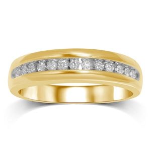 10K DIAMOND 0.25 CT MENS RING