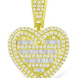 10K 0.57-0.65CT CHARM "HEART"