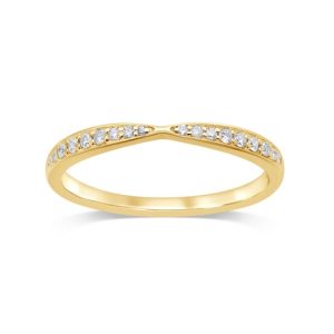14k 0.14 Ct Diamond Ring Ladies