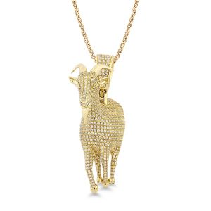 10K 1.83CT CHARM "GOAT"