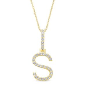 10K 0.40-0.45CT CHARM "INITIAL S"