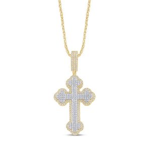 10K 0.65-0.67CT CHARM "CROSS"