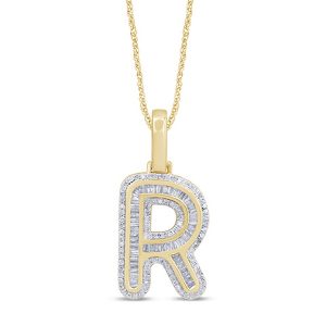 10K 0.53CT CHARM "INITIAL R"