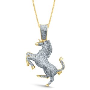 10K 0.51-0.56CT CHARM "HORSE"