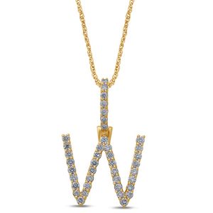 10K 0.62-0.68CT CHARM "INITIAL W"