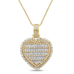 10K 2.10CT CHARM "HEART"