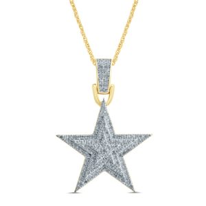 10K 0.19-0.23CT CHARM "STAR"