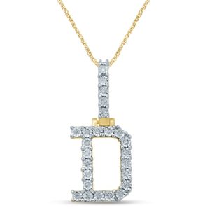 10K 0.18-0.22CT CHARM "INITIAL D"