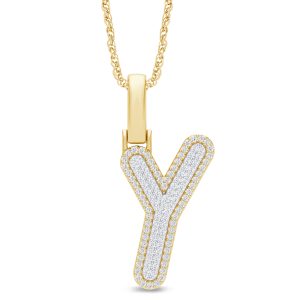 10K 0.19-0.23CT CHARM "INITIAL Y"