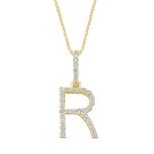 10K 0.47-0.54CT CHARM "INITIAL R"