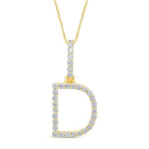 10K 0.46-0.54CT CHARM "INITIAL D"