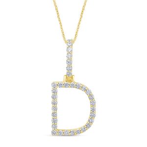 10K 0.50-0.56CT CHARM "INITIAL D"