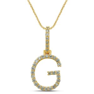 10K 0.49-0.54CT CHARM "INITIAL G"