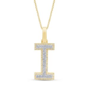 10K 0.24-0.30CT CHARM "INITIAL I"