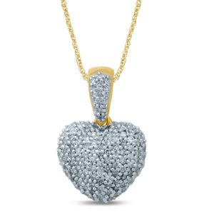 10k 0.24-0.28ct Charm "heart"