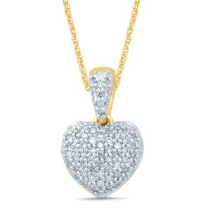 10K 0.15-0.16CT CHARM "HEART"