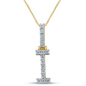 10K 0.12-0.14CT CHARM "INITIAL I"