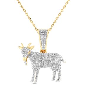 10K 0.31-0.38CT CHARM "GOAT"
