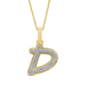10K 0.30-0.38CT CHARM "INITIAL D"