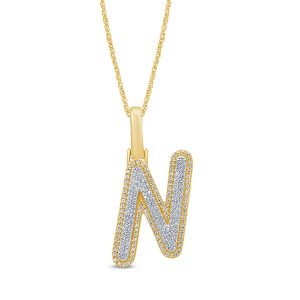 10K 0.31-0.37CT CHARM "INITIAL N"