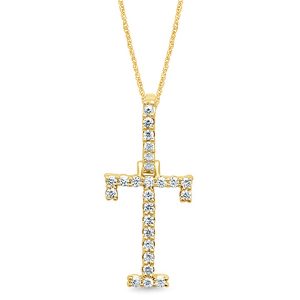 10K 0.31-0.37CT CHARM "INITIAL T"