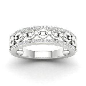 14k 0.15 Ct Diamond Ring Ladies