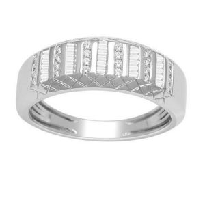 10K DIAMOND 0.40 CT MENS RING