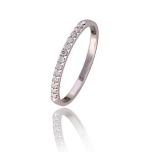 14k 0.14-0.16 Ct Diamond Ring Ladies