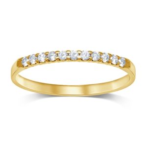14k 0.16-0.18 Ct Diamond Ring Ladies