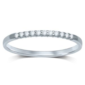 14k 0.11 Ct Diamond Ring Ladies