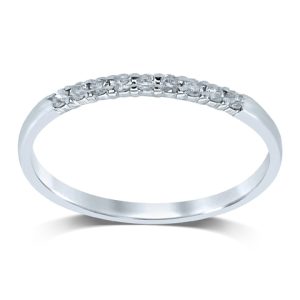 14k 0.11 Ct Diamond Ring Ladies