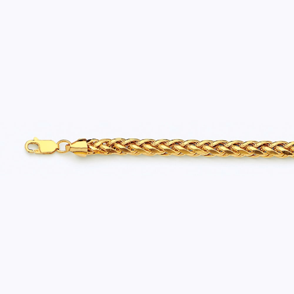 14k 5mm Yellow Gold Palm 8"