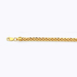 10k 4mm Yellow Gold Palm 9"