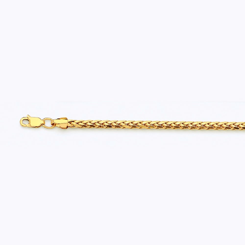 10k 3mm Yellow Gold Palm 7"