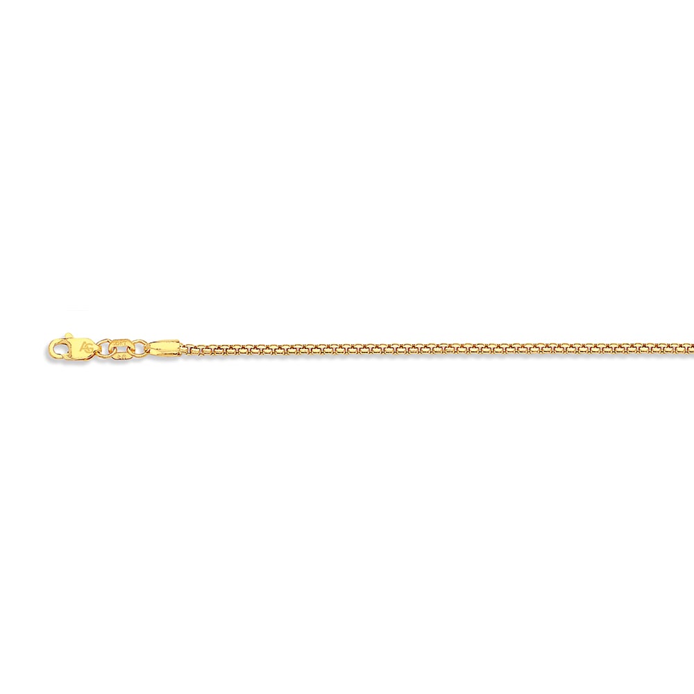 10K 1.5MM YELLOW GOLD VENETIAN BOX 7"