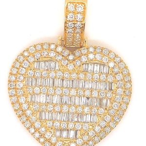 10K 3.62CT CHARM "HEART"