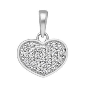 14K 0.14CT CHARM "HEART"