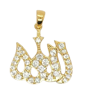 18K 0.43CT CHARM "ALLAH"