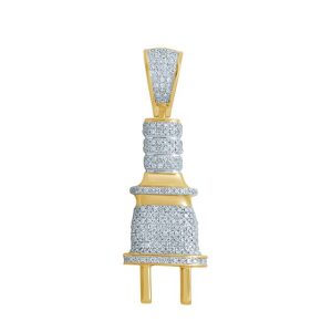 10K 0.61-0.67CT CHARM "PLUG"