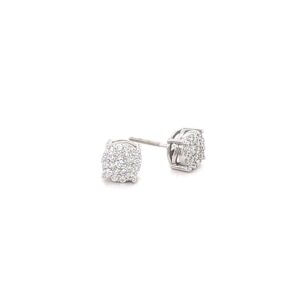 LG - 14K 0.33-0.36CT D-EARRING LDS RDS CERTIFIED
