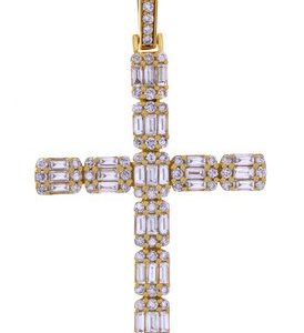10K 3.117CT CHARM "CROSS"
