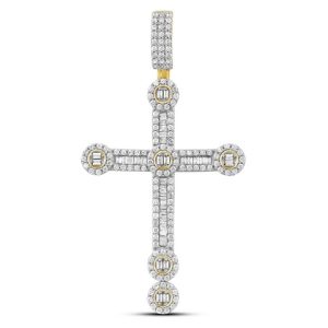 10K 2.00CT CHARM "CROSS"
