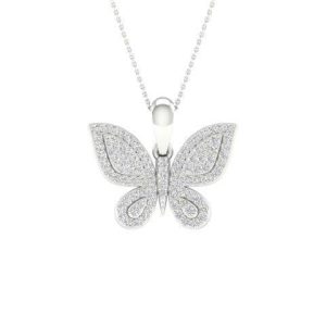 10k 0.25ct Charm "butterfly"