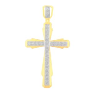 10k 0.70-0.72ct Charm "cross"