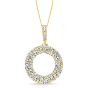 10K 2.23CT CHARM "DIAMOND CIRCLE"