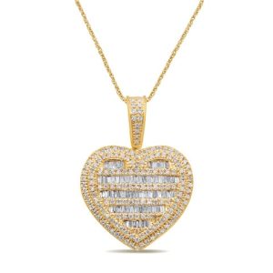 10K 1.20-1.34CT CHARM "HEART"