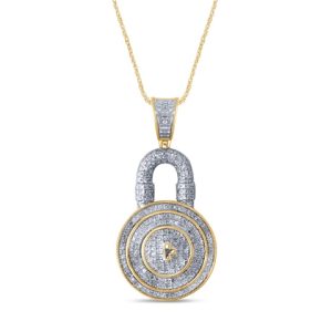 10K 0.60-0.66CT CHARM "LOCK"